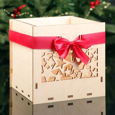 Коробка деревянная 